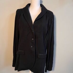 Soma Women's XL Black Stretch-cozy Blazer For Any Occasion